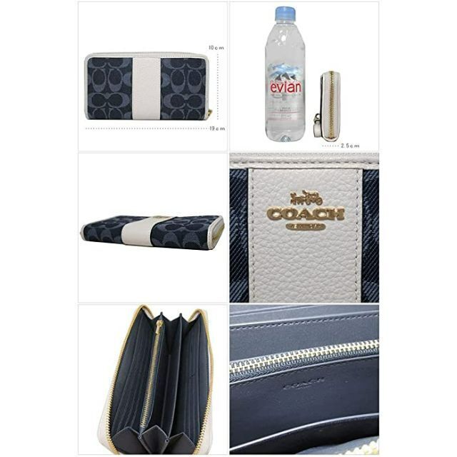 COACH(コーチ)のコーチ 長財布 COACH C4453 IMDEI デニム シグネチャー レディースのファッション小物(財布)の商品写真