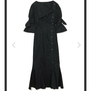 バブルス(Bubbles)のbutton open shirt dress meltthelady(ロングワンピース/マキシワンピース)