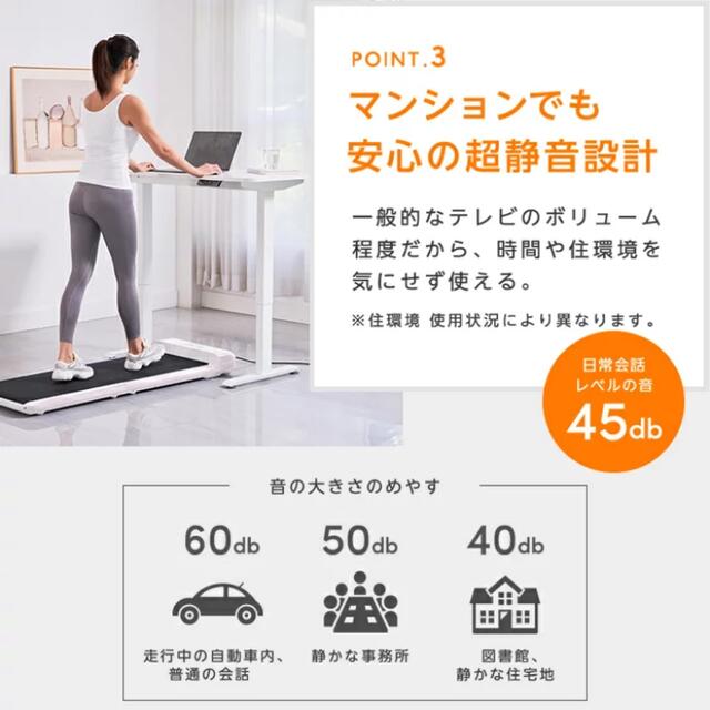 25kg最大速度WalkingPad S1 ◆ ルームランナー ウォーキングマシン ◆防音マット