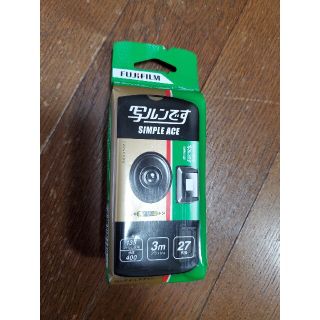 フジフイルム(富士フイルム)のフジカラー 写ルンです シンプルエースSP 27枚撮り(1コ入)(フィルムカメラ)