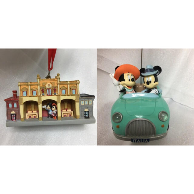 Disney(ディズニー)のdisney world showcase Italy オーナメント　セット エンタメ/ホビーのおもちゃ/ぬいぐるみ(キャラクターグッズ)の商品写真