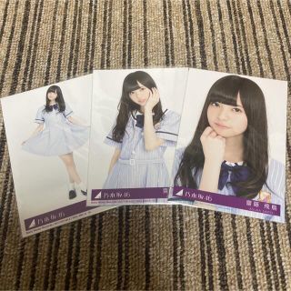 ノギザカフォーティーシックス(乃木坂46)の乃木坂46 生写真 齋藤飛鳥 夏のFree&Easy シングル封入 3種コンプ(アイドルグッズ)