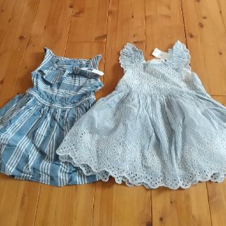 ベビーギャップ(babyGAP)の新品 babygap ワンピースセット90(ワンピース)