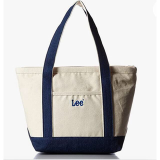 リー(Lee)のLeeキャンバストートバッグ　ブルー(トートバッグ)