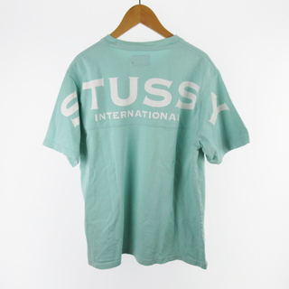 ステューシー(STUSSY)のステューシー STUSSY Tシャツ 半袖 ターコイズ S(Tシャツ/カットソー(半袖/袖なし))