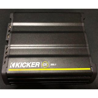 kickrキッカー 12CX3001 600W MONO カーオーディオアンプ(カーオーディオ)