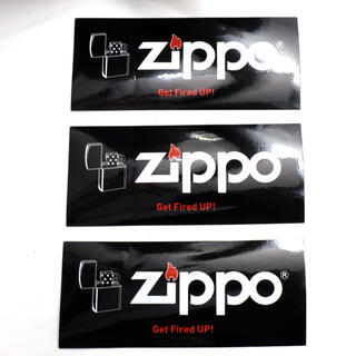 ジッポー(ZIPPO)の非売品ジッポーノベルティー3枚セット(タバコグッズ)