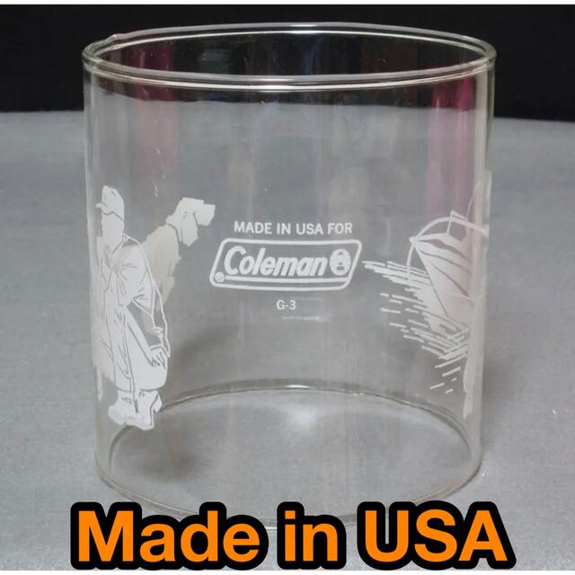 【Made in USA】コールマン ガラスグローブ 新品未使用品