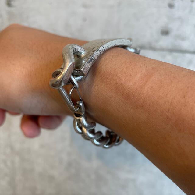 Maison Martin Margiela(マルタンマルジェラ)のMaison Margiela チェーンIDブレスレット メンズのアクセサリー(ブレスレット)の商品写真