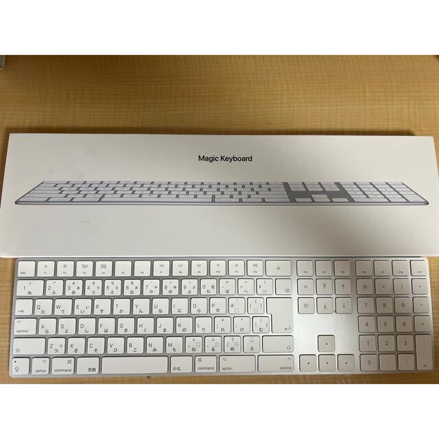 美品】APPLE MAGIC KEYBOARD(テンキーツキ-JIS) - PC/タブレット