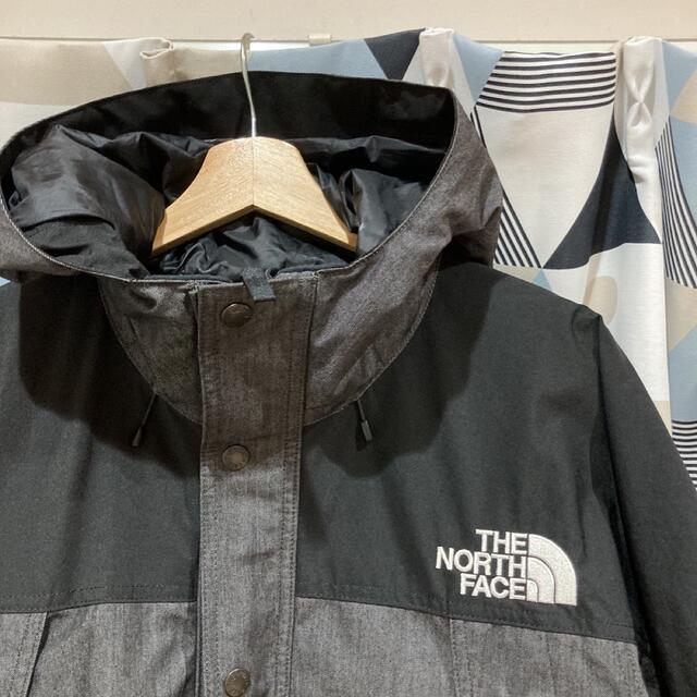 インディゴ THE NORTH FACE - ノースフェイス マウンテンデニムジャケット ブラックデニムジャケットの通販 by zoom|ザノースフェイスならラクマ れなし