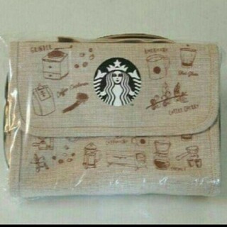 スターバックスコーヒー(Starbucks Coffee)の韓国限定 コーヒーエクスプローラトラベルポーチ スターバックス ポーチ(ポーチ)