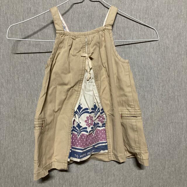 RAG MART(ラグマート)のラグマート ジャンパースカート90cm キッズ/ベビー/マタニティのキッズ服女の子用(90cm~)(スカート)の商品写真