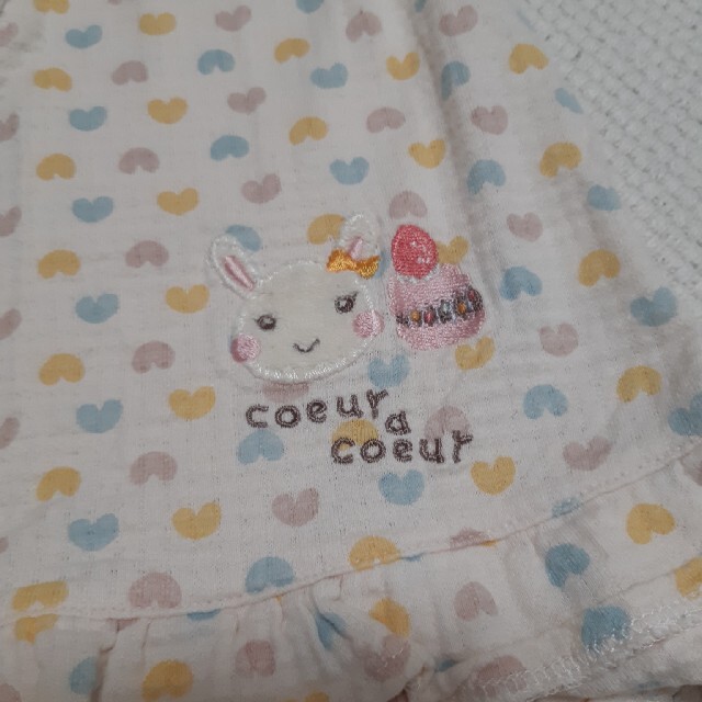 coeur a coeur(クーラクール)のクーラクール　90　半袖　チュニック キッズ/ベビー/マタニティのキッズ服女の子用(90cm~)(Tシャツ/カットソー)の商品写真