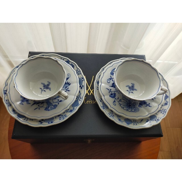 高品質特価⊯ MEISSEN 6点 2名様セットの通販 by Ava's shop