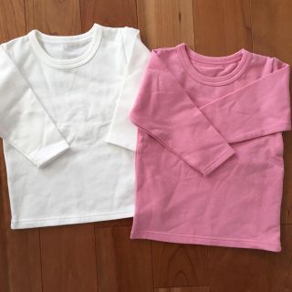 ベビー無地ロンT ★ 白のみ(Tシャツ/カットソー)