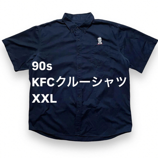 古着　ケンタッキー　クルーシャツ　XL(シャツ)