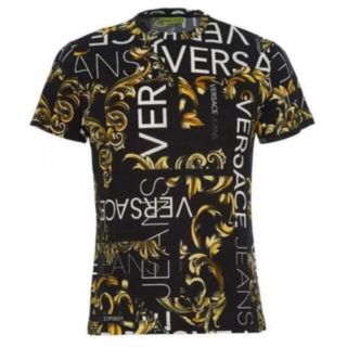 ヴェルサーチ(VERSACE)の超レア！VERSACE JEANS★ロゴTシャツ★国内非売品(Tシャツ/カットソー(半袖/袖なし))