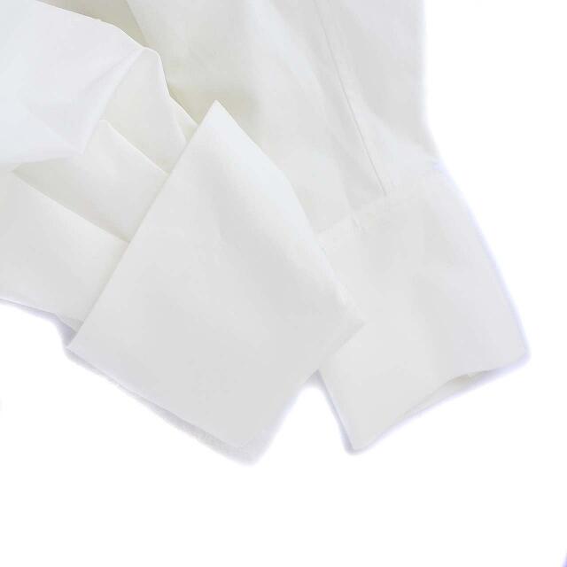 LAUTREAMONT(ロートレアモン)のロートレアモン ESSEN. バンドカラー 長袖 シャツ ブラウス 38 白 レディースのトップス(シャツ/ブラウス(長袖/七分))の商品写真