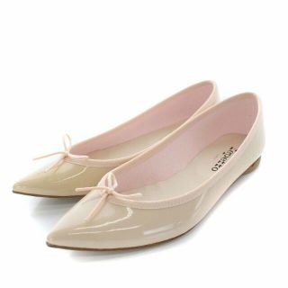 レペット(repetto)のレペット バレエシューズ ポインテッドトゥ リボンモチーフ 39 24.7cm(バレエシューズ)