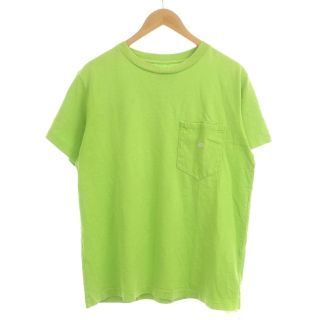 ノースフェイス パープルレーベル ナナミカ Tシャツ カットソー 半袖 S 黄緑(Tシャツ/カットソー(半袖/袖なし))