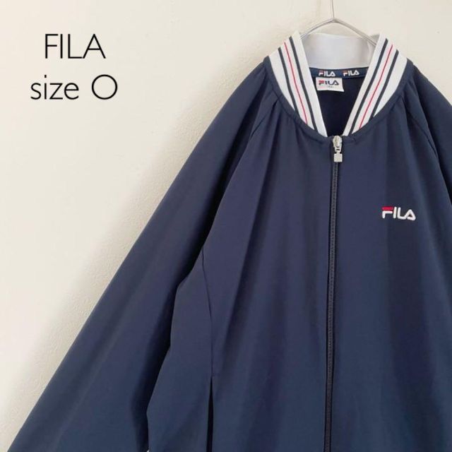 FILA(フィラ)の【美品】Oサイズ FILA フィラ ジャージ ジャケット フルジップ ゴルフ レディースのトップス(その他)の商品写真