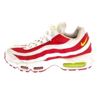 ナイキ(NIKE)のNIKE ナイキ AIR MAX 95 OG CQ3644-171 エア マックス ローカットスニーカー ホワイト/レッド(スニーカー)