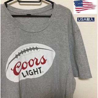 フットボール　Tシャツ　アメリカ古着　オーバーサイズ　ビックシルエット　ゆるダボ(Tシャツ/カットソー(半袖/袖なし))