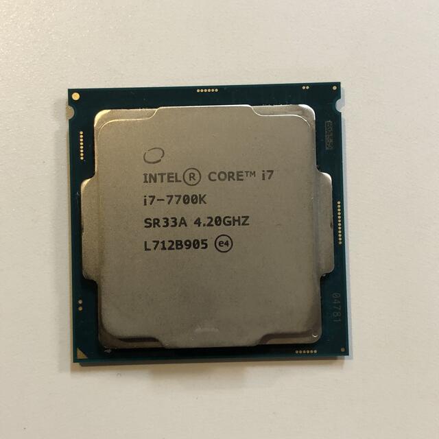 【完動品】Intel Core i7 7700K 4.20Ghz SR33A