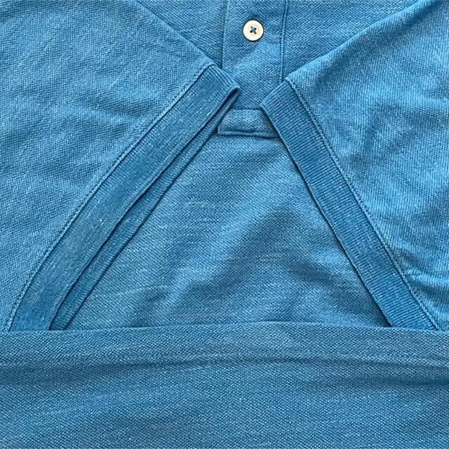 【SONOMA】XXL オーバーサイズ ポロシャツ ブルー 無地 US古着 メンズのトップス(ポロシャツ)の商品写真