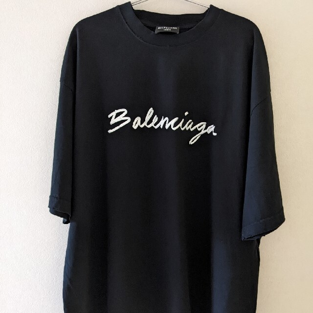 Balenciaga - 【新品正規品】BALENCIAGA ロゴプリントコットンTシャツ