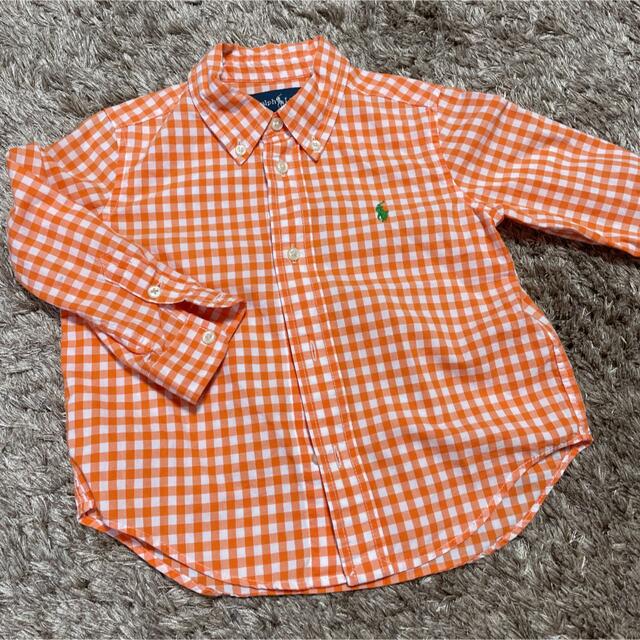 Ralph Lauren(ラルフローレン)のラルフローレン 長袖チェックシャツ24M（90） キッズ/ベビー/マタニティのキッズ服男の子用(90cm~)(ブラウス)の商品写真