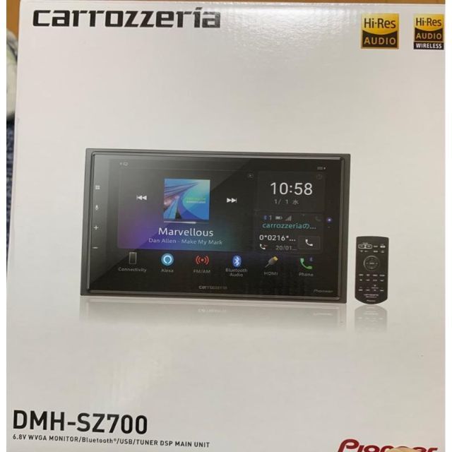 Pioneer(パイオニア)の保証有点検済　DMH-SZ700 カロッツェリア ディスプレイオーディオ 自動車/バイクの自動車(カーオーディオ)の商品写真