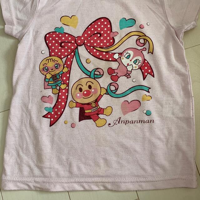 アンパンマン　　Tシャツ&ショートパンツ　　90cm キッズ/ベビー/マタニティのキッズ服女の子用(90cm~)(Tシャツ/カットソー)の商品写真