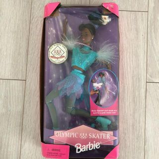 バービー(Barbie)の1997年バービーBarbieオリンピック黒人アイススケート　ヴィンテージ(ぬいぐるみ/人形)