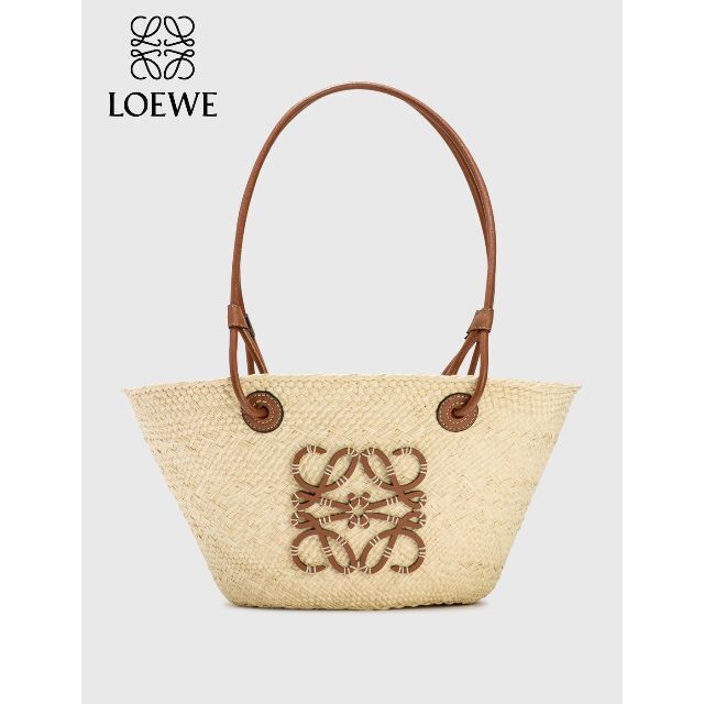 国際ブランド】 - LOEWE LOEWE スモール バスケットバッグ アナグラム