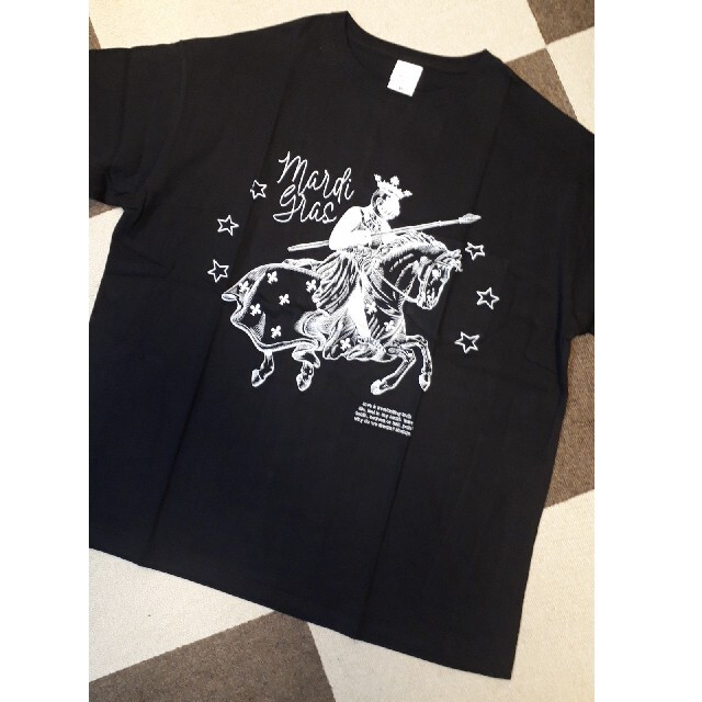 Moonage Devilment(ムーンエイジデビルメント)の清春 Tシャツ 新品 黒 MARDIGRAS SADS 黒夢 サッズ メンズのトップス(Tシャツ/カットソー(半袖/袖なし))の商品写真