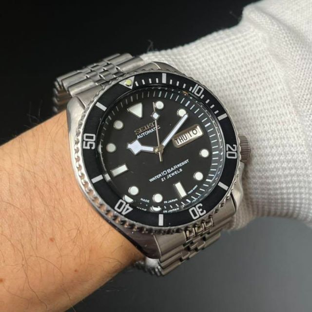 ○OH済○ セイコーSEIKO/ダイバー/メンズ腕時計/自動巻/42mm 商品の