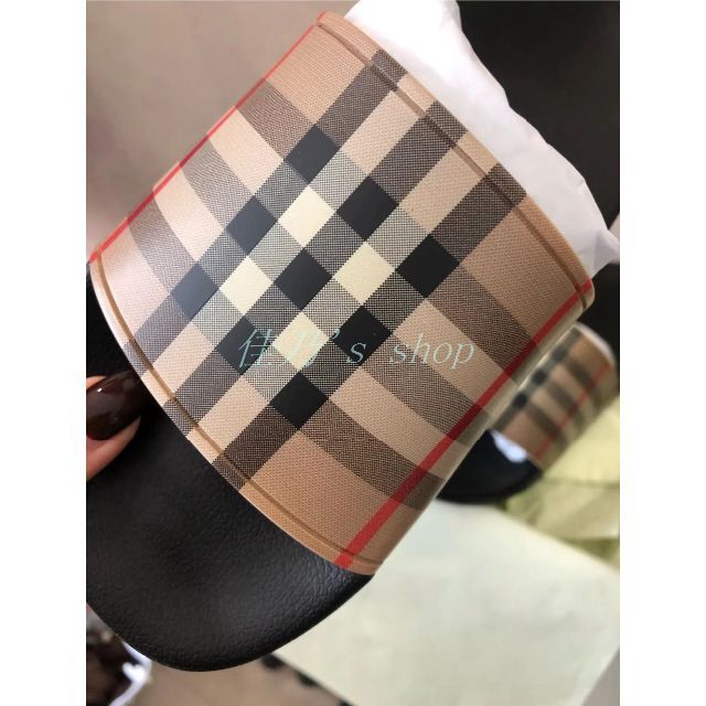 BURBERRY - BURBERRY バーバリー ヴィンテージチェック スライドの通販 by 佳乃's shop｜バーバリーならラクマ