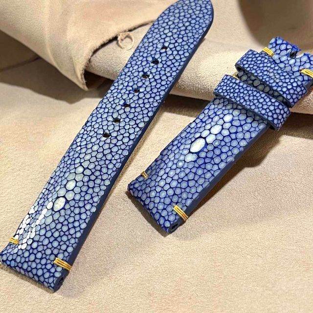 sti-241 スティングレイ 腕時計ベルト ブルー (ラグ幅24mm) の通販 by Yoshiki-WatchBox｜ラクマ