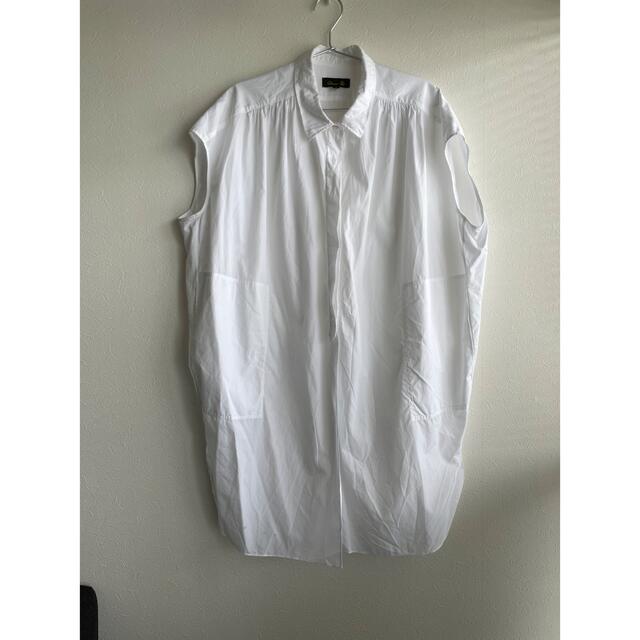 純正公式 【Drawer】コットンノースリーブトップス Tシャツ/カットソー(半袖/袖なし)