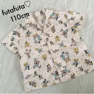 フタフタ(futafuta)の美品♡futafutaの可愛いレトロミッキーシャツ(Tシャツ/カットソー)