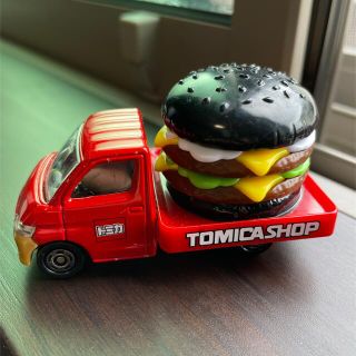 タカラトミー(Takara Tomy)のTOMICA ハンバーガーカー黒　オリジナル(ミニカー)