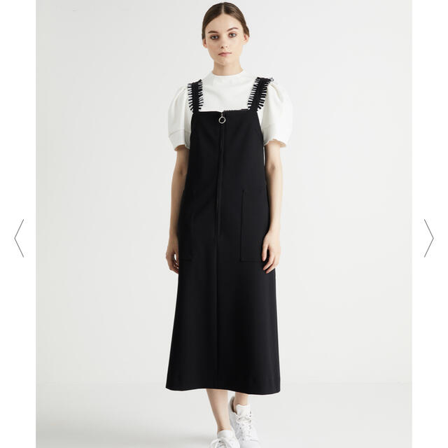 BORDERS at BALCONY(ボーダーズアットバルコニー)のhrk様専用 borders at balcony ジャンパースカート レディースのワンピース(ロングワンピース/マキシワンピース)の商品写真