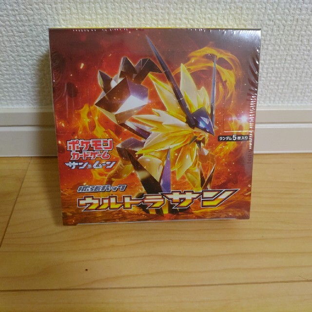 ポケモンカード　ウルトラサン box 新品未開封 シュリンク付エンタメ/ホビー