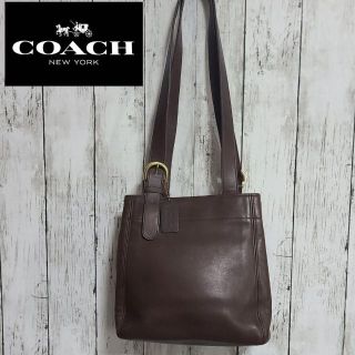 コーチ(COACH)のオールドコーチ　ショルダーバッグ　4157　ヴィンテージ　レア　本革(ショルダーバッグ)