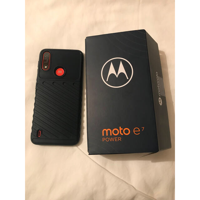 Moto e7 power コーラルレッド