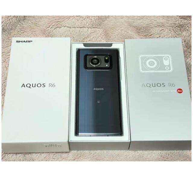 AQUOS R6 SIMフリー スマホ/家電/カメラのスマートフォン/携帯電話(スマートフォン本体)の商品写真