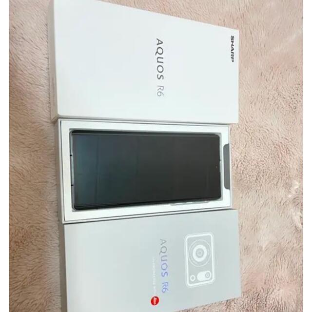 AQUOS R6 SIMフリー スマホ/家電/カメラのスマートフォン/携帯電話(スマートフォン本体)の商品写真