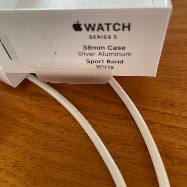 Apple Watch(アップルウォッチ)のApple Watchアップルウォッチ純正ベルトsport band White レディースのファッション小物(腕時計)の商品写真